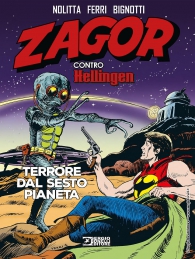 Fumetto - Zagor contro hellingen n.3: Terrore dal sesto pianeta