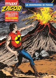 Fumetto - Zagor - maxi n.9: La montagna di fuoco