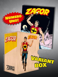 Fumetto - Zagor numero uno - la foresta degli agguati - variant box: Logo giallo