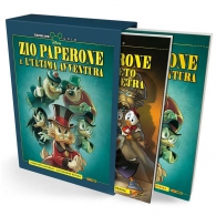 Fumetto - Zio paperone e l'ultima avventura / zio paperone e il segreto di cuordipietra: Serie completa 1/2 con cofanetto