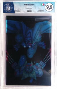 Fumetto Gradato - Deadpool / batman - incentive foil variant frank miller: Fumetto gradato - 9.6