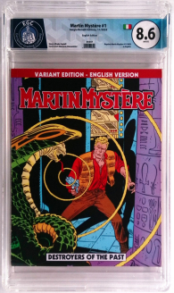 Fumetto Gradato - Martin mystere - variant lucca comics 2023 - lingua inglese n.1: Fumetto gradato - 8.6