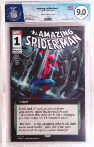 Fumetto Gradato - The amazing spider-man - magic the gathering variant - usa n.1: Fumetto gradato - 9.0