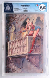 Fumetto Gradato - Wonder woman - variant museum edition n.1: Fumetto gradato - 9.8