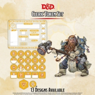 Gioco di ruolo - Dungeons & dragons - 5a edizione: Cleric token set