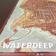 Gioco di ruolo - Dungeons & dragons - 5a edizione: Waterdeep - mappa della città