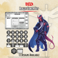 Gioco di ruolo - Dungeons & dragons - 5a edizione: Rogue token set