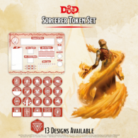 Gioco di ruolo - Dungeons & dragons - 5a edizione: Sorcerer token set
