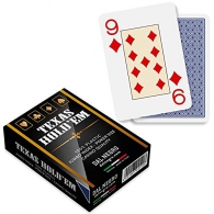 Gioco - Carte da gioco - poker: Texas hold'em - blu casino quality