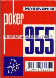Gioco - Carte da gioco - poker 955: 36 carte - retro blu