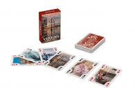 Gioco - Carte da gioco - poker mini: Souvenir venezia - retro rosso