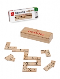Gioco - Domino: In legno con scatola