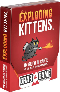 Gioco da tavolo - Exploding kittens: Grab & game