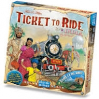 Gioco da tavolo - Ticket to ride: India + svizzera
