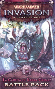 Gioco - Gioco di carte - warhammer invasion - battle pack: La caduta di karak grimaz