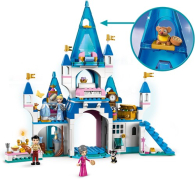 Gioco - Lego disney princess: Castello di cenerentola e del principe azzurro