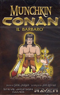 Gioco - Gioco di carte - munchkin: Conan il barbaro
