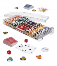 Gioco - Box plex poker deluxe: 300 fiches