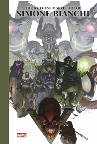 Libro - The bad guys marvel art of simone bianchi