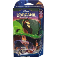 Mazzo lorcana - cieli scintillanti - starter deck: Smeraldo/acciaio - scar/kronk