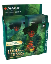 Box il signore degli anelli: 12 buste - collector booster display