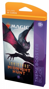 Box innistrad - midnight hunt: Theme booster - black