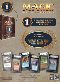 Magic - Box magic the gathering - graded mystery pack