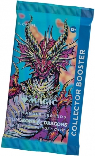 Magic - Busta leggende di commander - battaglia per baldur's gate: Collector booster