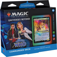 Magic - Mazzo commander - doctor who: Paradox power - blu/rosso/verde