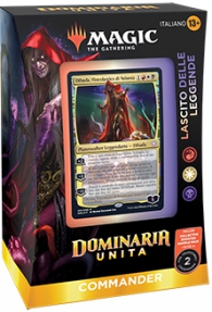 Mazzo commander - dominaria unita: Lascito delle leggende - bianco/nero/rosso