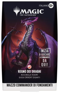 Mazzo commander - fondamenti: Regno dei draghi - rosso