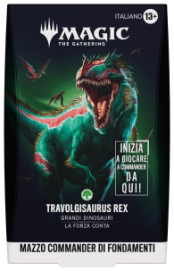 Mazzo commander - fondamenti: Travolgisaurus rex - verde