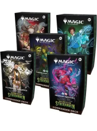Magic - Mazzo commander - i segreti di strixhaven: Bundle 5 mazzi - english