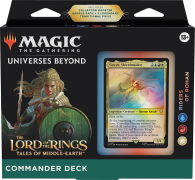 Magic - Mazzo commander - il signore degli anelli: Cavalieri di rohan - blu/rosso/bianco - english