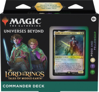 Magic - Mazzo commander - il signore degli anelli: Cibo e compagnia - bianco/nero/verde - english