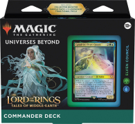 Magic - Mazzo commander - il signore degli anelli: Consiglio degli elfi - blu/verde - english