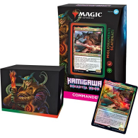 Mazzo commander - kamigawa dinastia neon: Miglioramenti scatenati - rosso/verde