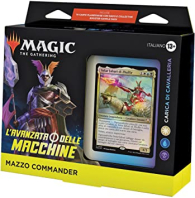 Mazzo commander - l'avanzata delle macchine: Carica di cavalleria - bianco/blu/nero