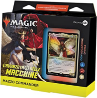 Mazzo commander - l'avanzata delle macchine: Convocazione divina - blu/rosso/bianco