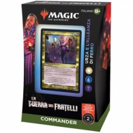 Mazzo commander - la guerra dei fratelli: Urza e l'alleanza di ferro - bianco/blu/nero