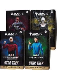 Mazzo commander - star trek: Bundle 4 mazzi - english