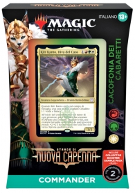 Mazzo commander - strade di nuova capenna: Cacofonia dei cabaretti - bianco/rosso/verde