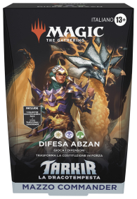 Magic - Mazzo commander - tarkir la dracotempesta: Difesa abzan - bianco/nero/verde