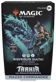 Magic - Mazzo commander - tarkir la dracotempesta: Risveglio sultai - nero/verde/blu