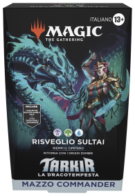Magic - Mazzo commander - tarkir: la dracotempesta: Risveglio sultai - nero/verde/blu - english
