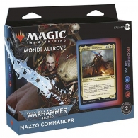 Mazzo commander - warhammer 40.000: I poteri perniciosi - blu/rosso/nero