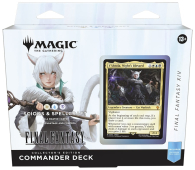 Magic - Mazzo commander collector - final fantasy: Scion e stregoneria - bianco/blu/nero - english