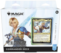 Magic - Mazzo commander collector - final fantasy: Blitz di segnalini - verde/bianco/blu - english