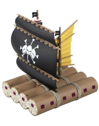 Modellino - One piece - grand ship collection: Marshall d.teach's pirate ship
