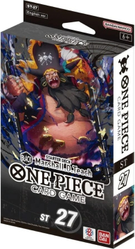 One Piece - Mazzo one piece - st27: Black - marshall d. teach